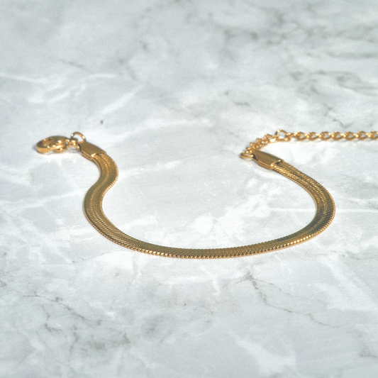 Nabs Armbånd 18k Forgyldt - Vandfast