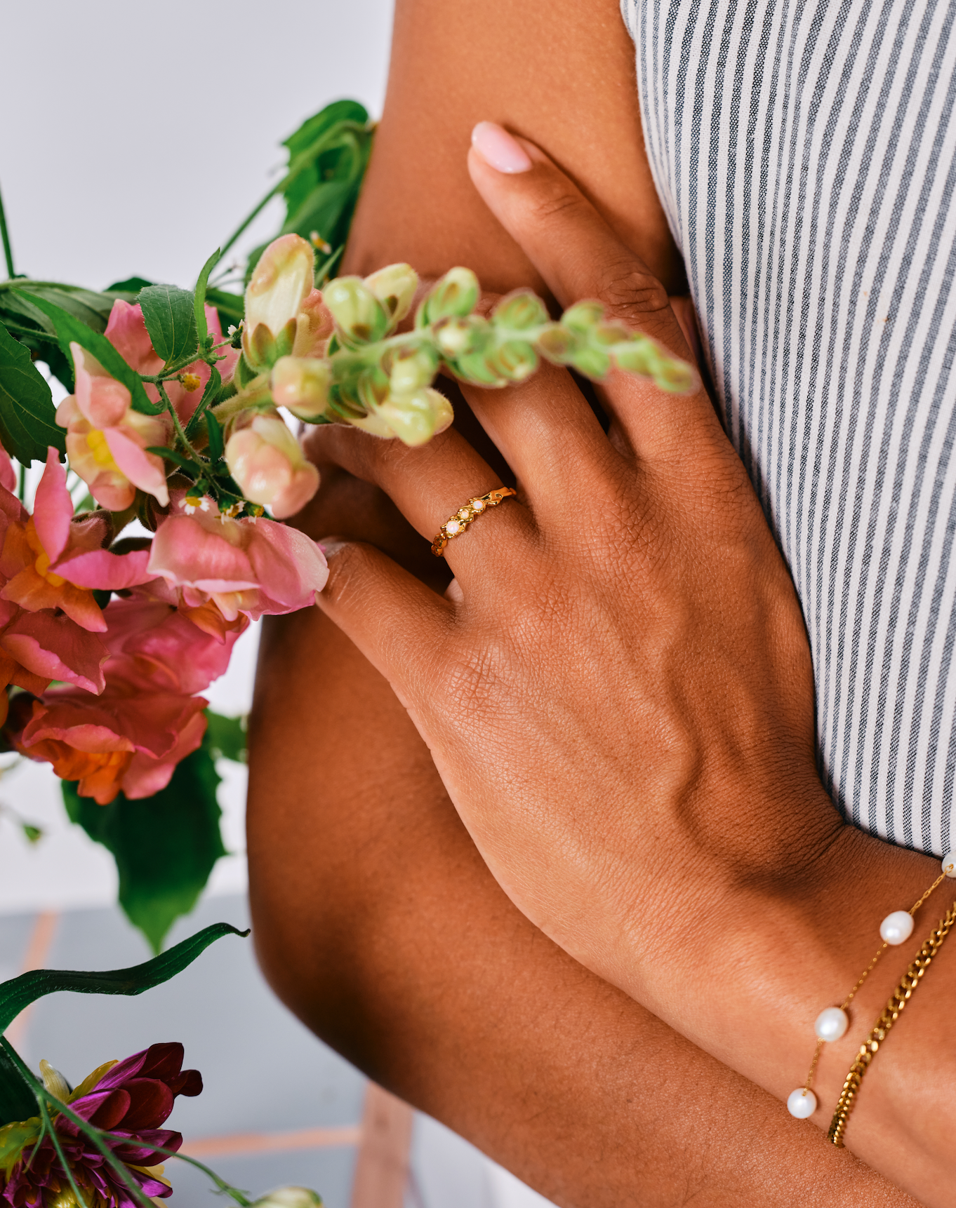 Mathilde Perler Armbånd