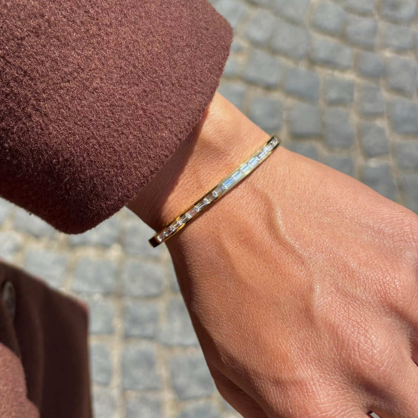 Kaja Lumi Armbånd 18k Forgyldt - Vandfast