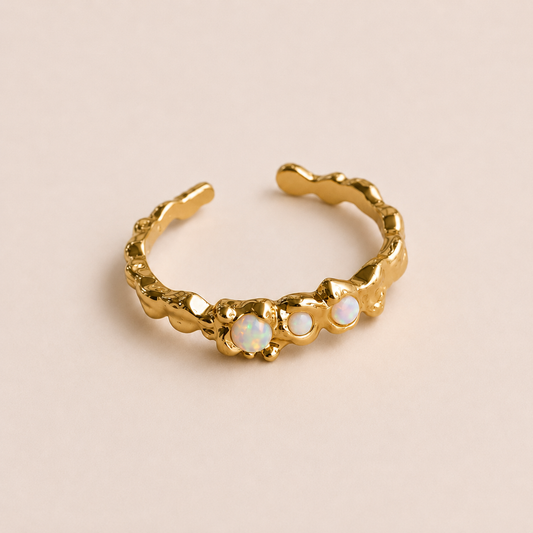Manna Ring 18k Guldbelagt