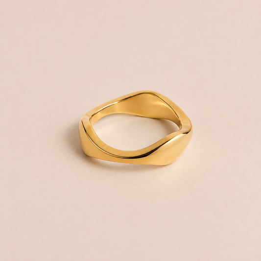 Aurea Ring 18k Forgyldt - Vandfast