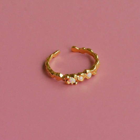Manna Ring 18k Guldbelagt
