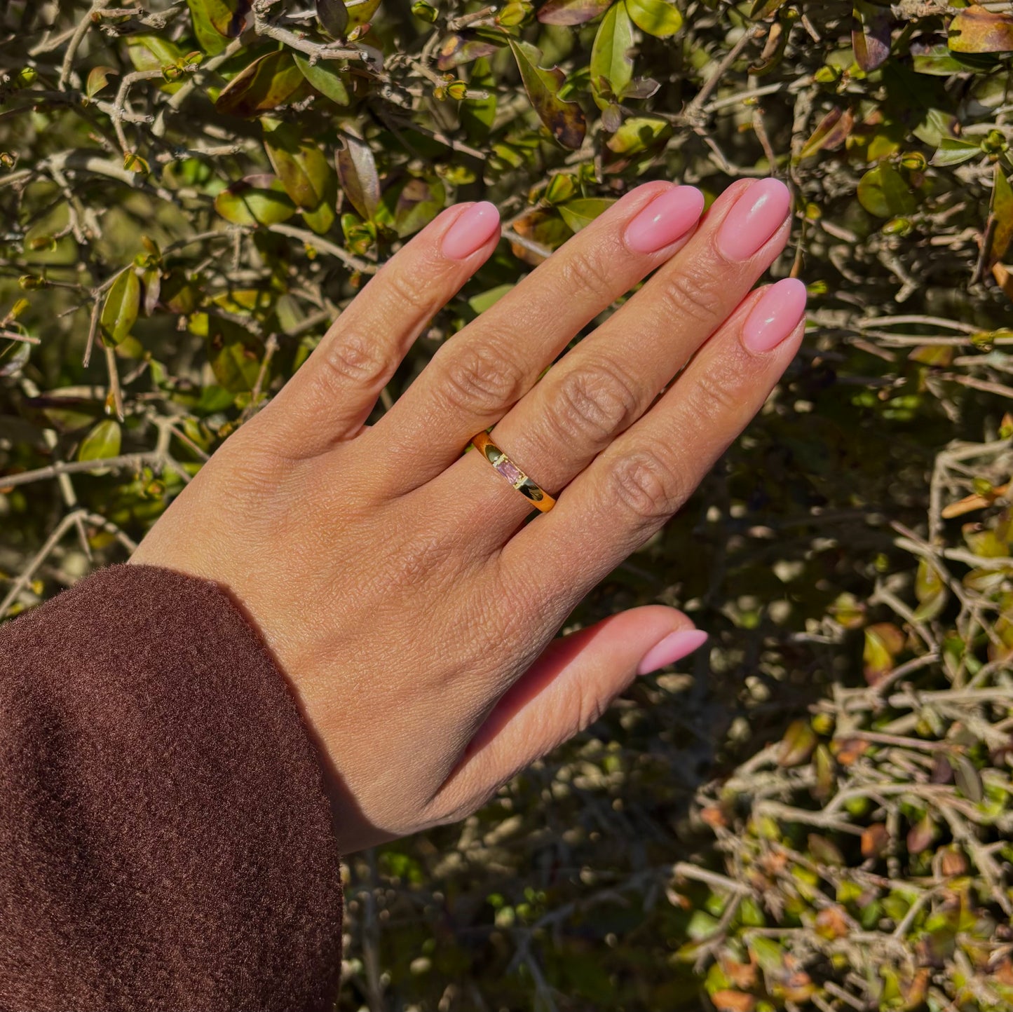 Rose Ring 18k Forgyldt - Vandfast