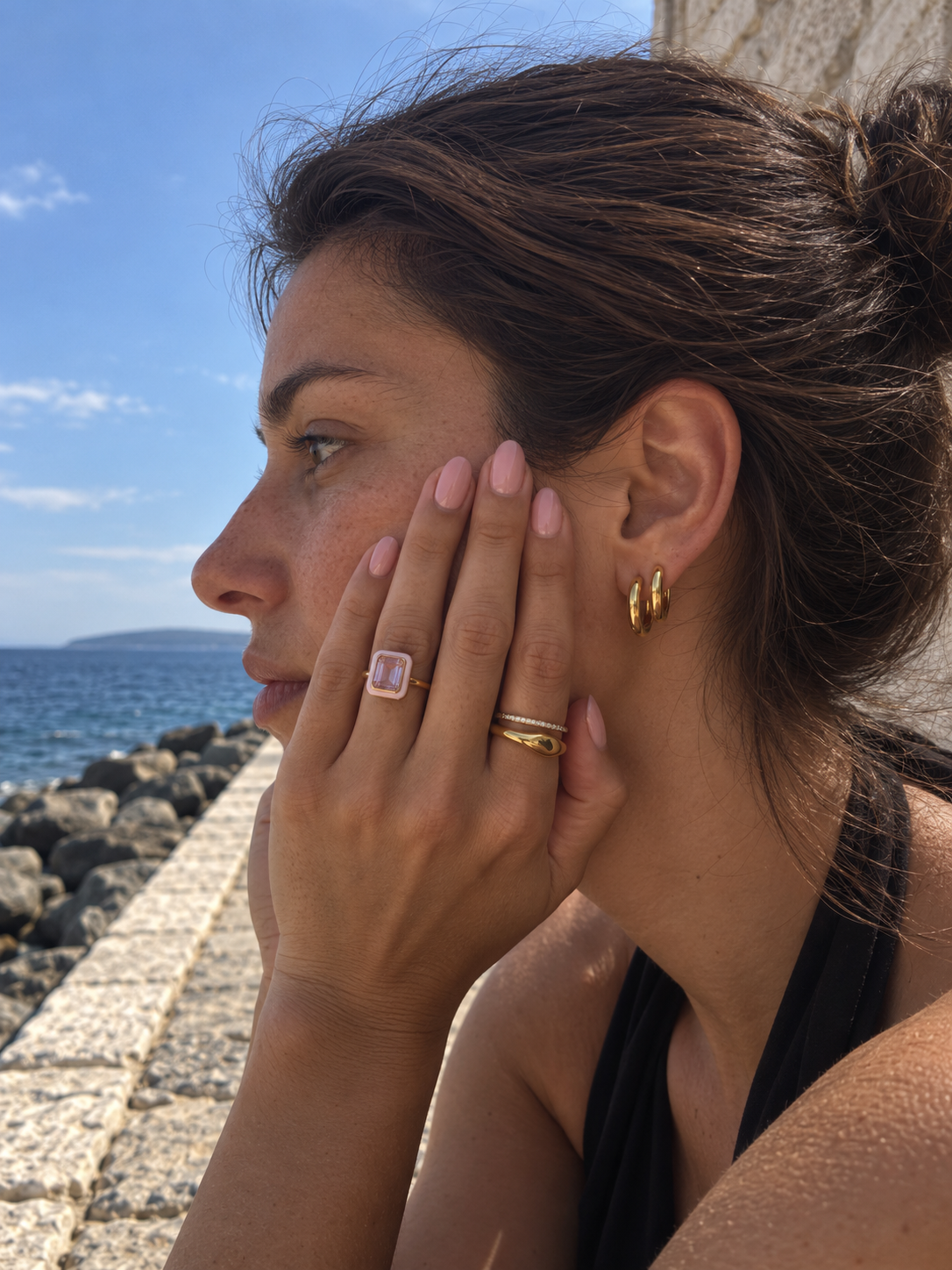 Aurea Ring 18k Forgyldt - Vandfast